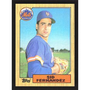 1987 Topps #570 Sid Fernandez