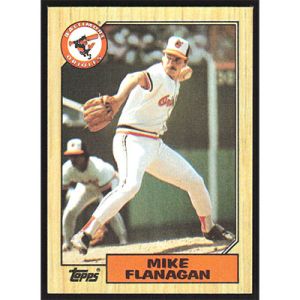 1987 Topps #748 Mike Flanagan
