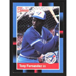 1988 Donruss #319 Tony Fernandez