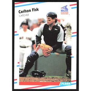 1988 Fleer #397 Carlton Fisk