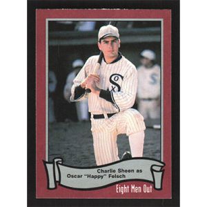 1988 Pacific Eight Men Out #10 Charlie Sheen as Happy Felsch