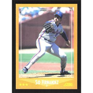 1988 Score #615 Sid Fernandez