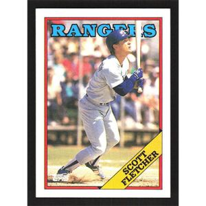 1988 Topps #345 Scott Fletcher