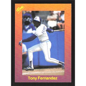 1989 Classic Travel Orange #115 Tony Fernandez
