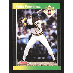 1989 Donruss #565 Felix Fermin