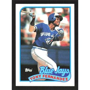 1989 Topps #170 Tony Fernandez