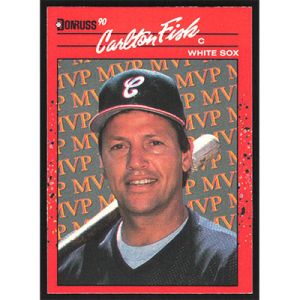 1990 Donruss Bonus MVPs #BC-19 Carlton Fisk