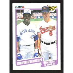 1990 Fleer #634 T. Fernandez/C. Ripken Jr. Super Star Specials