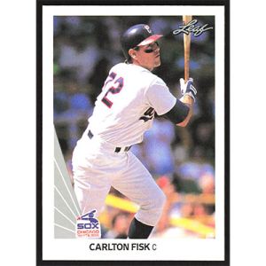 1990 Leaf #10 Carlton Fisk