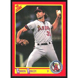 1990 Score #380 Chuck Finley