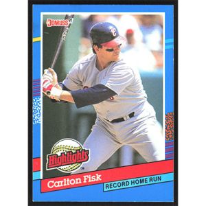 1991 Donruss Bonus Cards #BC-6 Carlton Fisk Season Highlights