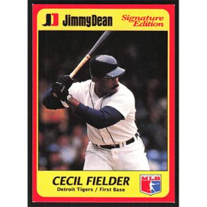 1991 Jimmy Dean #21 Cecil Fielder