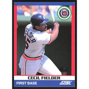 1991 Score 100 Superstars #88 Cecil Fielder