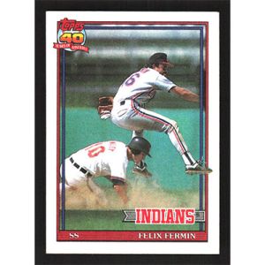 1991 Topps #193 Felix Fermin