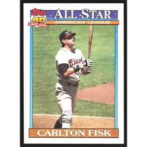 1991 Topps #393 Carlton Fisk All-Star