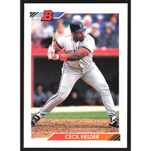1992 Bowman #90 Cecil Fielder