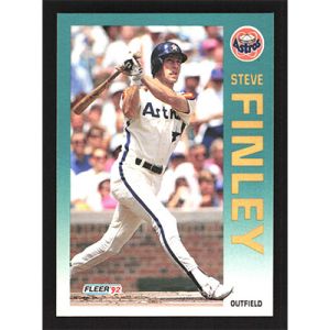 1992 Fleer #433 Steve Finley