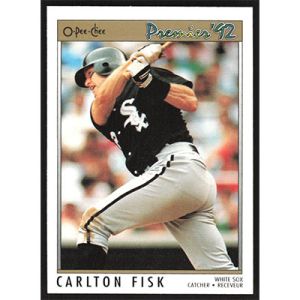 1992 O-Pee-Chee Premier #86 Carlton Fisk