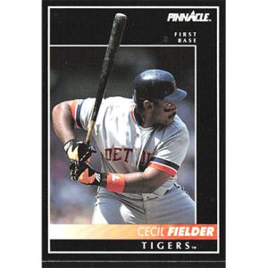 1992 Pinnacle #4 Cecil Fielder