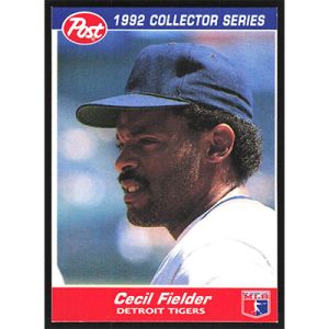 1992 Post #13 Cecil Fielder