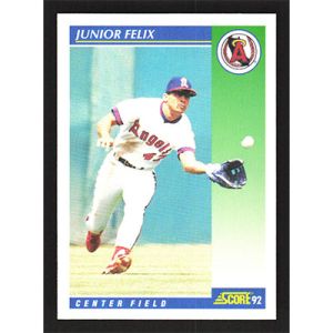 1992 Score #519 Junior Felix