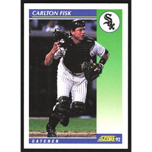 1992 Score #72 Carlton Fisk