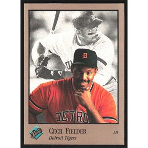 1992 Studio #173 Cecil Fielder