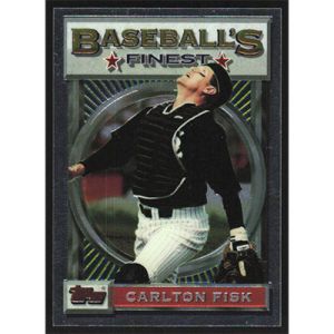 1993 Finest #125 Carlton Fisk