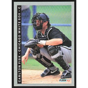 1993 Fleer #582 Carlton Fisk