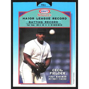 1994 Kraft #3 Cecil Fielder