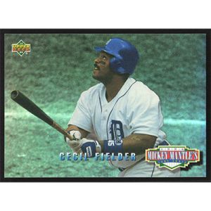 1994 Upper Deck Mickey Mantle's Long Shots #MM7 Cecil Fielder