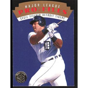 1995 SP Championship Die Cuts #151 Cecil Fielder Major League Pro-Files