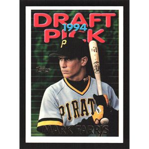 1995 Topps #363 Mark Farris Draft Pick