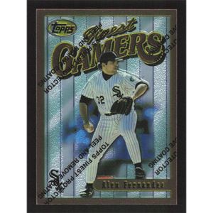 1996 Finest #154 Alex Fernandez Gamers