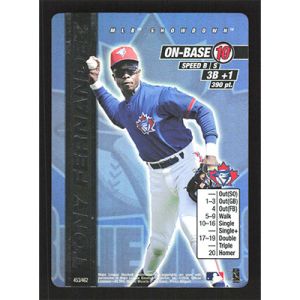 2000 MLB Showdown Unlimited #453 Tony Fernandez Foil