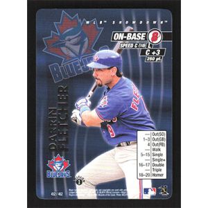 2001 MLB Showdown 1st Edition #452 Darrin Fletcher