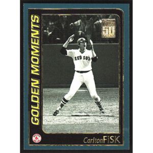 2001 Topps #791 Carlton Fisk Golden Moments
