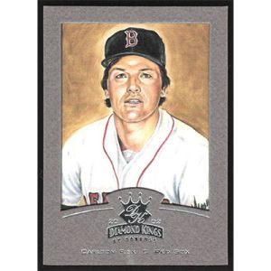 2002 Diamond Kings Silver Foil #135 Carlton Fisk