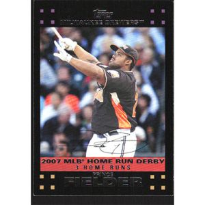 2007 Topps Update #UH286 Prince Fielder Home Run Derby