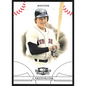 2008 Donruss Threads #7 Carlton Fisk