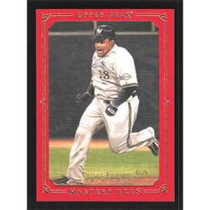 2008 UD Masterpieces Framed Red #47 Prince Fielder