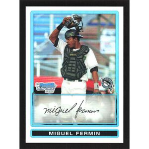 2009 Bowman Chrome Prospects Refractors #BCP36 Miguel Fermin