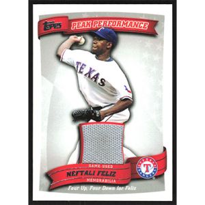 2010 Topps Peak Performance Relics #PPR-NF Neftali Feliz Jersey