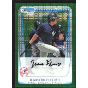 2011 Bowman Chrome Prospects Green X-Fractors #BCP166 Ramon Flores