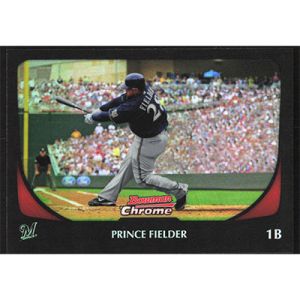 2011 Bowman Chrome Refractors #154 Prince Fielder