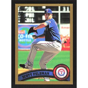 2011 Topps Gold #498 Scott Feldman