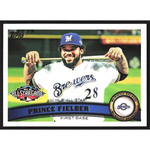 2011 Topps Update #US21A Prince Fielder All-Star