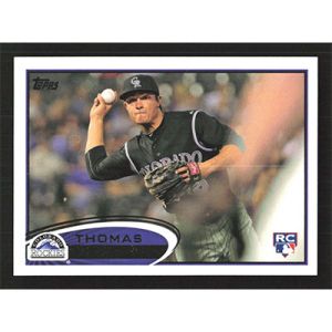 2012 Topps #460 Thomas Field