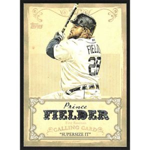 2013 Topps Calling Cards #CC-1 Prince Fielder