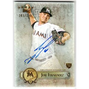 2013 Topps Five Star Autographs #FSBA-JF Jose Fernandez Autographed